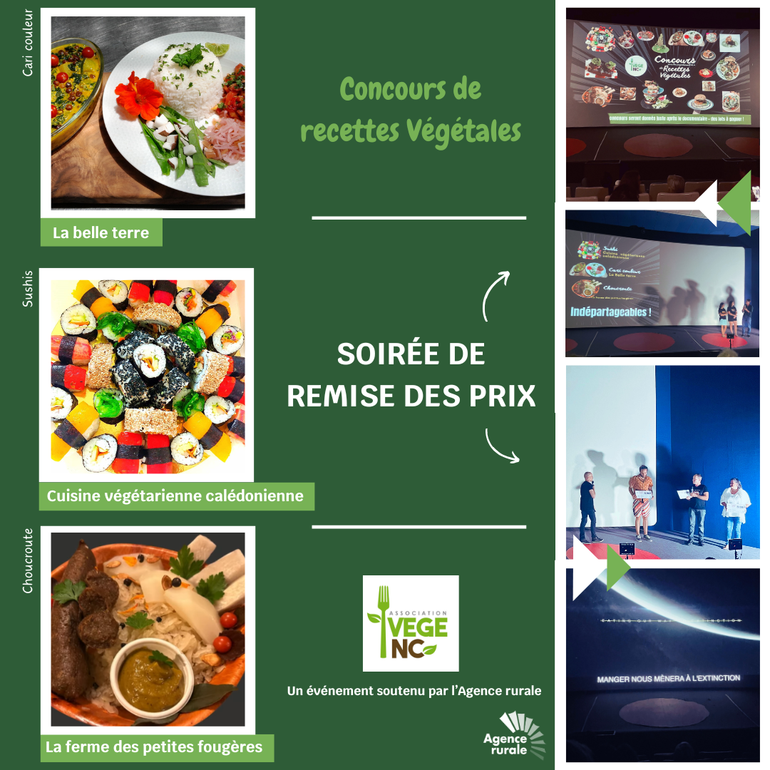 Remise des prix concours de recettes végétales